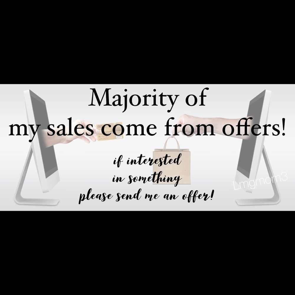 Majority of my sales come from offers!